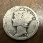 1920 MERCURY SILVER DIME ACTUAL COIN Get More Today & Save Shop Here Buy Here