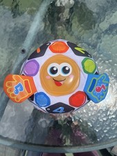 Vtech Bright Lights Soccer Ball - Plush - Counting  Soccer Sounds Crinkle MUSIC