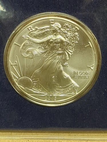 2018 1 oz American Silver Eagle Coin BU