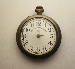 Cadran De Montre De Poche Vintage Roskopf - 37,6 Mm - Sphère Pour Montre à Gousset