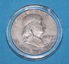 1954-D Franklin 90% Silver Half Dollar Coin