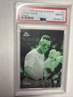 2025 Topps Black & White Aaron Judge #72 New York Yankees Green /99 PSA 10