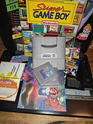 Nintendo Super Game Boy / SNES-Adapter + offizieller Spieleberater