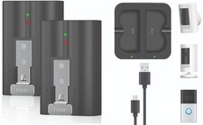 2X Battery for Ring-Doorbell Video 2/3/3 Plus/4 Spotlight/Stick Up Peephole Cam