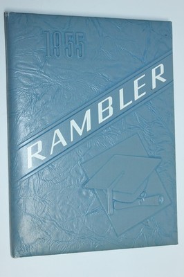 1955 Kennebunk High School Yearbook Annual Kennebunk Maine ME - Rambler 55
