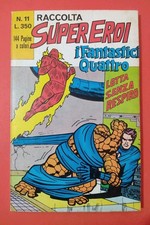 Raccolta Super Eroi n.11 I Fantastici Quattro (20,21,23) Editoriale Corno 1973