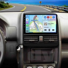 4G+64G 9'' Autoradio Wireless Carplay GPS FM Android15 für Honda CRV 2001-2006