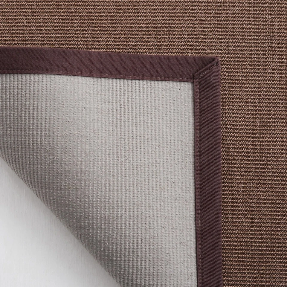 Natural Fiber Collection Runner Rug - 2'6" x 6', Brown & Brown, Border Sisal ... - Image 3 of 3