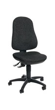 TOPSTAR Bürodrehstuhl mit Permanentkontakt anthrazit 420-550 mm Tragfähigkeit...
