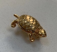 Vintage Swarovski Turtle Pin 