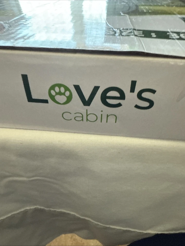 Love's cabin 36in Portable Pop Up Dog Kennel, Indoor Outdoor Crate for Pets. - Image 3 of 4