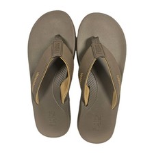 Flojos Flip Flops Men  s Water Resistant Memory Foam Sandals Brown
