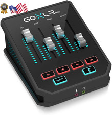 TC Helicon GoXLR MINI Online Broadcast Mixer with USB/Audio Interface and Mid