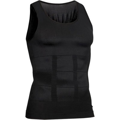 Herren Body Shaper Weste Kompression Tanktop Fitness Bauch Bauchweg