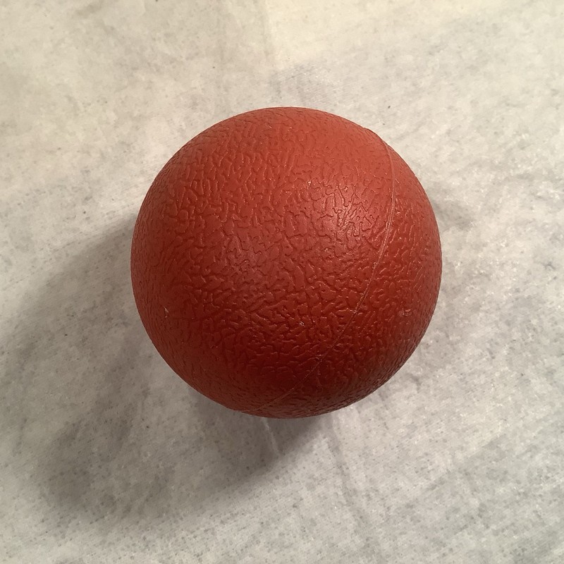 Croquet Ball Red Replacement Ball For Child’s Set 2 3/4” Diameter
