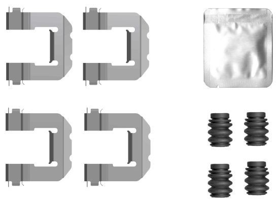 Textar ZubehöRsatz, Scheibenbremsbelag 82557700 FüR BMW Toyota-image
