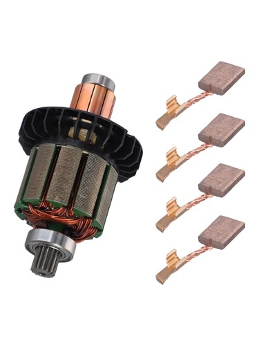 619380-9 619583-5 Armature With 194427-5 CB-440 Carbon Brush For DDF482 DHP482! - Picture 16 of 20
