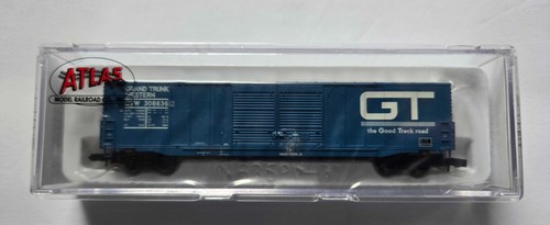 Coche de caja Atlas escala N 36832 N ACF 60 DD Grand Trunk Western 306636 ~ Nuevo de fábrica | Condition: New