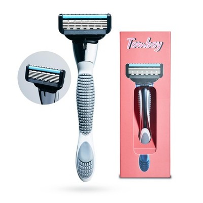Razor   Extremely Heavy-Duty  s Razor with 4 Pack Ultra-Sharp 5-Blade Refills