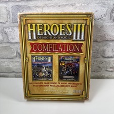 BIG BOX PC Heroes of Might and Magic III 3 | appears incomplete - see photos