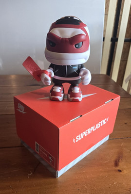 Superplastic Shudog 7 in Off Red Soft Vinyl Figure  w/ Box