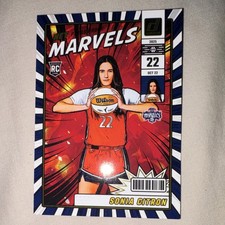 Panini WNBA 2025 Rookie Press Proof Gold Net Marvels Sonia Citron #4 Mystics