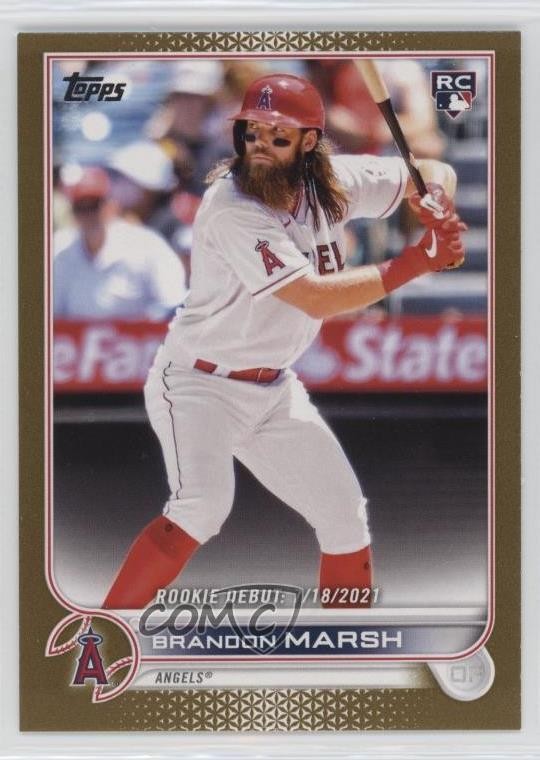 2022 Topps Update Rookie Debut Gold /2022 Brandon Marsh #US35 0t4u