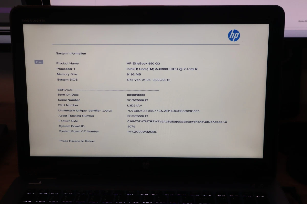 HP Intel Core i5 6th Gen. Windows 7 Professional PC Laptops