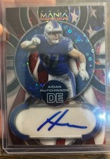 2022 Wild Card Mania American Aiden Hutchinson Auto #2/5
