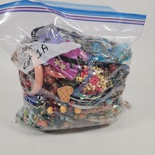 5 LBS Jewelry Wear Craft Repurpose Vintage Mod Junk Mystery Bag AS IS Lot 1A