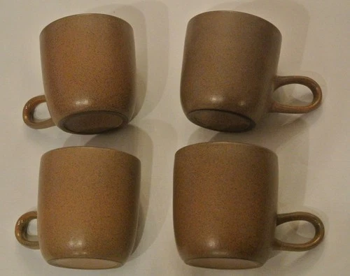 Heath Ceramics - 4 Coffee Cups in Pumpkin color