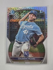 2023 Bowman Chrome 1st Mojo Mega Coleman Picard BDC-161