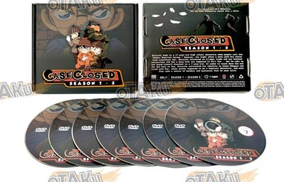 CASE CLOSED (SEASON 1-5) - ANIME TV SERIES DVD (1-134 EPS) ENG DUB, SHIP FROM US