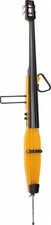3/4 electric double bass with gigbag, honey