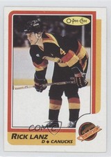 1986-87 O-Pee-Chee Rick Lanz #179 0a1