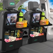 Auto Organizer,2 Große Rückenlehnenschutz,Autositz Organizer Kinder mit Klapp...