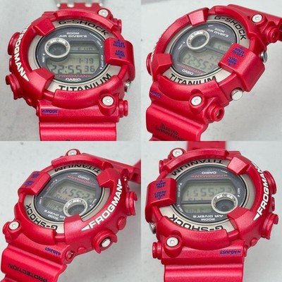 Casio G-Shock Frogman DW-8201GF-4JF Red Titanium 200M Diver's