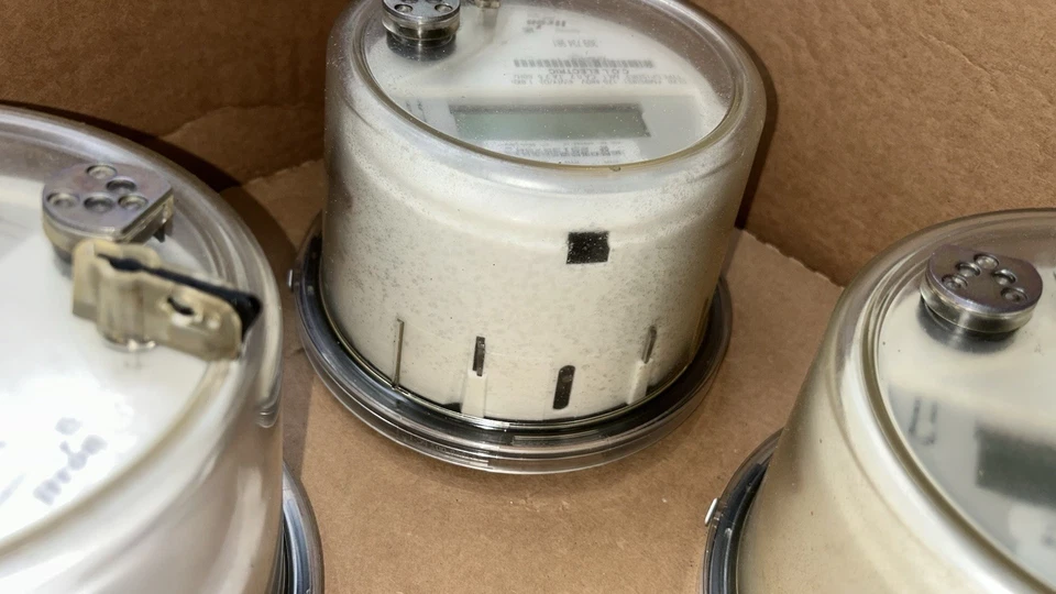 批量 4 件 ITRON WATTHOUR METER KWH, CP1SDR3, FM9S, 4W( Y/D) 120-480V, CL0.2,TA2.5 — 第 3/4 张图片