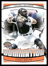 CADEN BODINE 2025 Panini Prospect Edition Domination Baltimore Orioles #13