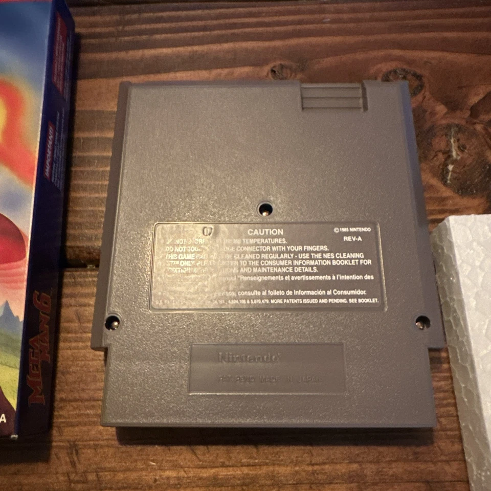 Mega Man 6 1994 (Nintendo Entertainment System) NES casi como nuevo intacto cib Foto 3 de 4