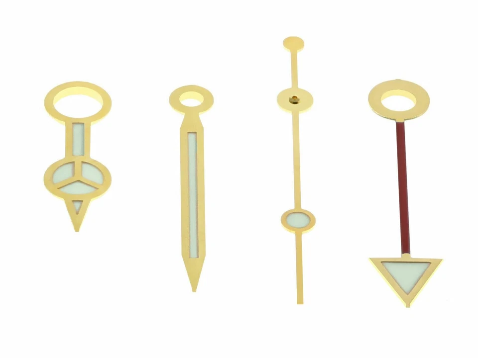 WATCH HANDS FOR ROLEX GMT MOVEMENT 3075-3175 16700 16750 16753 16570 16758 GOLD - Image 3 of 4