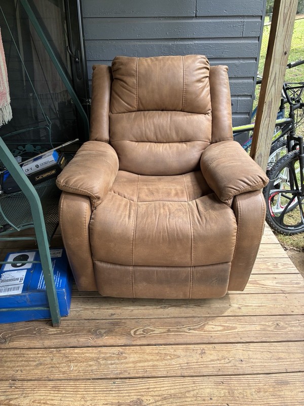 Power Lift Recliner Chair With Handheld Wired Remote Control