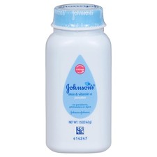 Naturally Derived Cornstarch Baby Powder with Aloe and Vitamin E for Delicate Sk