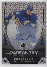 2024 SP Authentic 2023-24 Update Pageantry 2024-25 Lukas Rousek #P-80 Auto 2u9