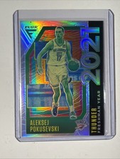 2020-21 Panini Flux - Freshman Year Aleksej Pokusevski Silver Prizm (RC)