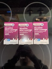3- Nicotine Mini Lozenge Cherry Ice Flavor 2mg 20Ct Walgreens 3PK EX09/2026