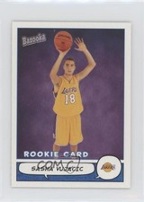 2004-05 Topps Bazooka Mini Sasha Vujacic #202 m3v
