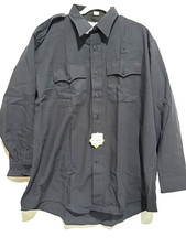 Flying Cross F1 48w66 LAPD Navy Shirt 17.5 sz 34 supercrease cop pilot uniform