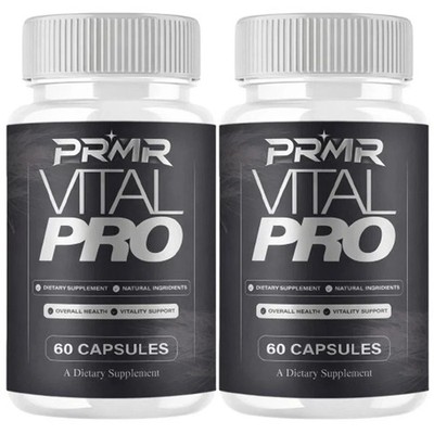 Vital Pro Mens Health Vitality Support VitalPro Dietary Supplement 120 Capsules