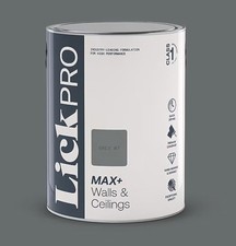 LICKPRO MAX+ 5LTR GREY 07 MATT EMULSION PAINT